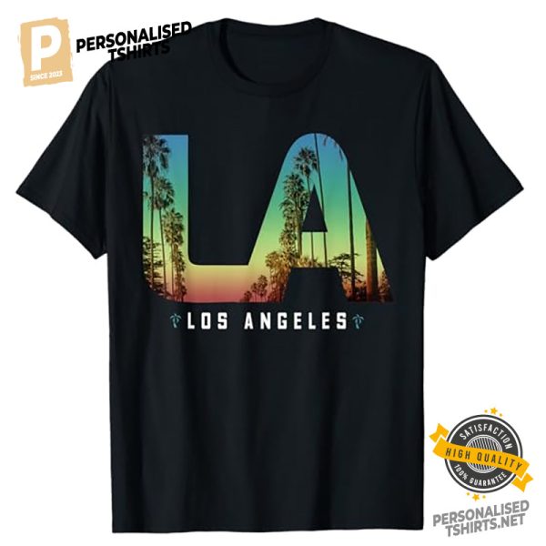 Los Angeles CA T shirt 1