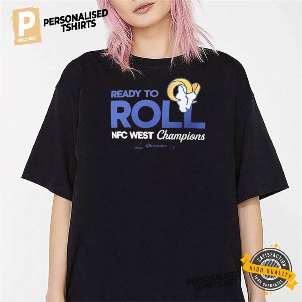 Los Angeles Ready To Roll NFC West Champions Shirts