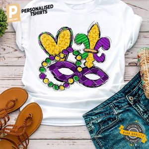 Mardi Gras Mask Happy Carnival Day Shirt 1