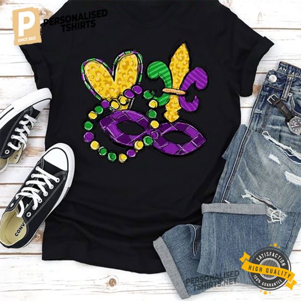 Mardi Gras Mask Happy Carnival Day Shirt 2