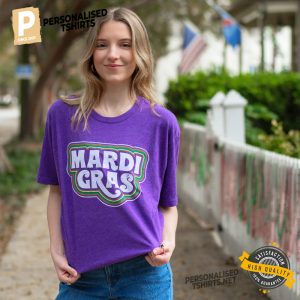 Mardi Gras fat tuesday 2025 Comfort Colors Tee 3