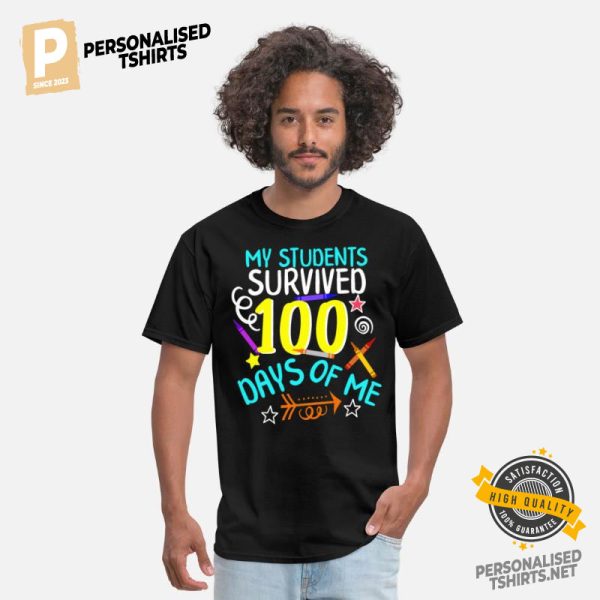 My Student Survideo 100 Days Of School Shirt 1