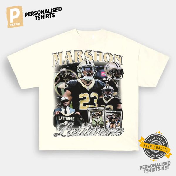 New Orleans Saints Marshon Lattimore Tee 1