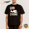 Nola Strong Louisiana Map Heart T shirt 1