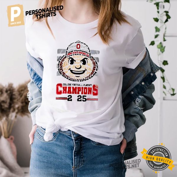 Ohio State Buckeyes College Football Playoff Champions 2025 Shirt 1