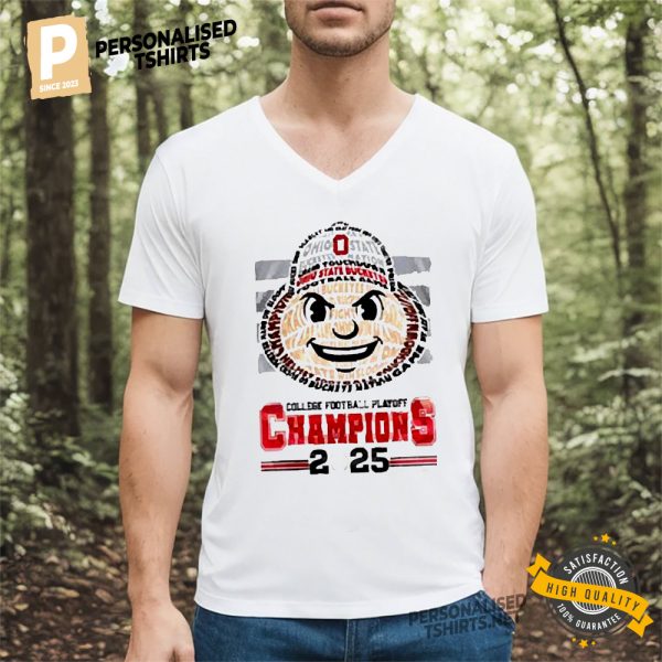 Ohio State Buckeyes College Football Playoff Champions 2025 Shirt 3