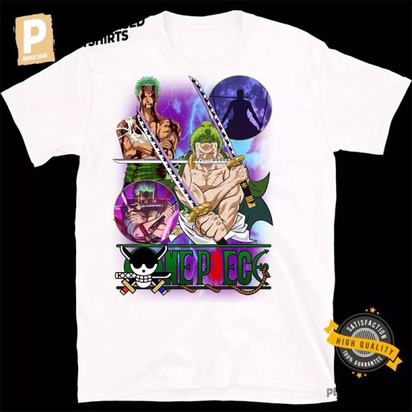 One Piece Roronoa Zoro Wano T Shirt 2