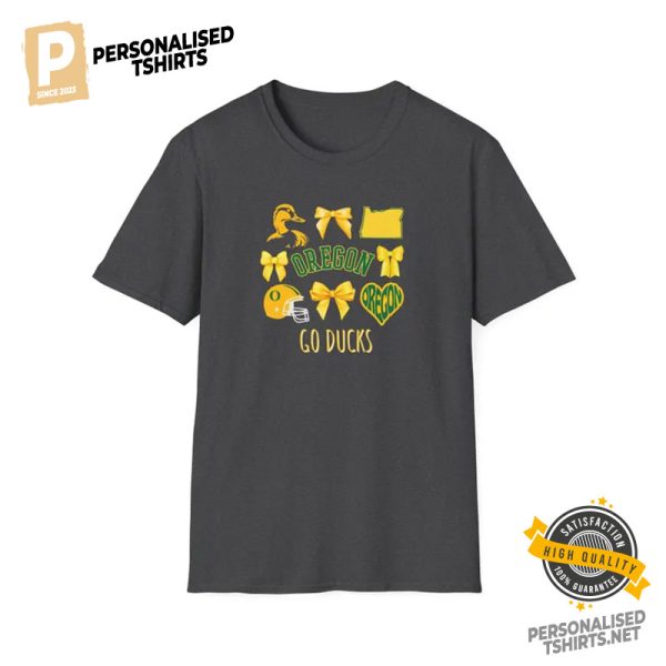 Oregon Ducks Bow Football T Shirt