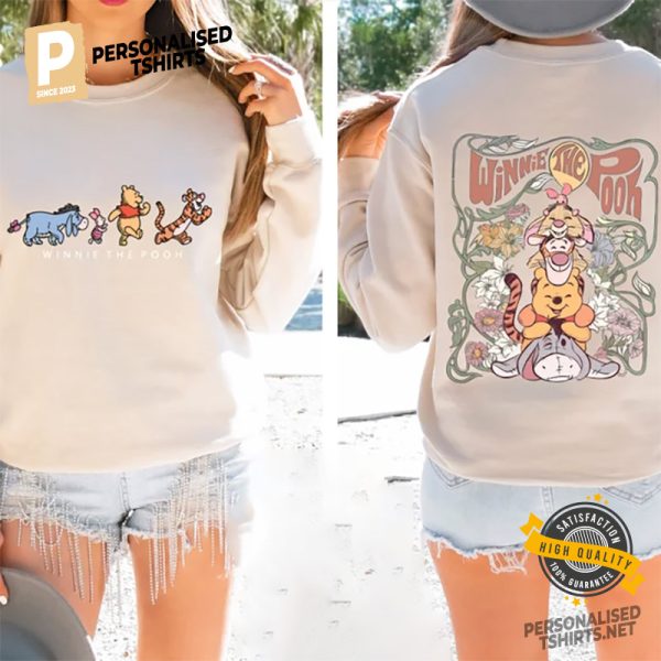 Pooh Bear And Disney 2 Side Shirt