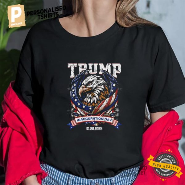 President Donald Trump Inauguration Day 2025 America Eagle T shirt 3