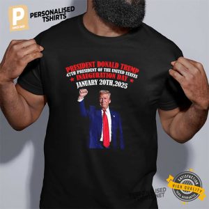 President Donald Trump Inauguration Day 2025 Graphic Shirt