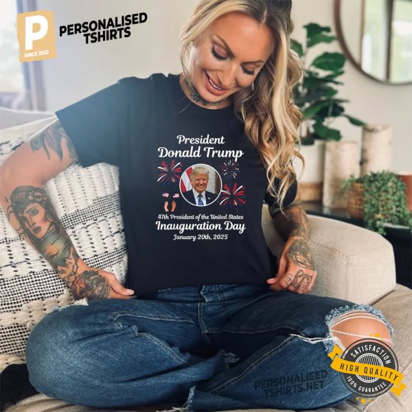 President Donald Trump Inauguration Day January 2025 T shirt