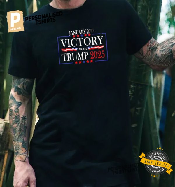 President Inauguration Day Victory For Trump 2025 T shirt 3