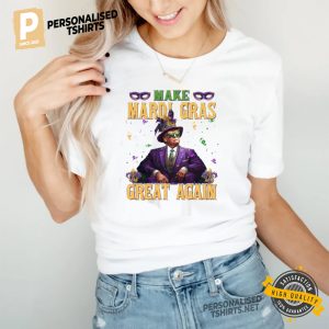 President Trump Make Mardi Gras Again 2025 T shirt 1