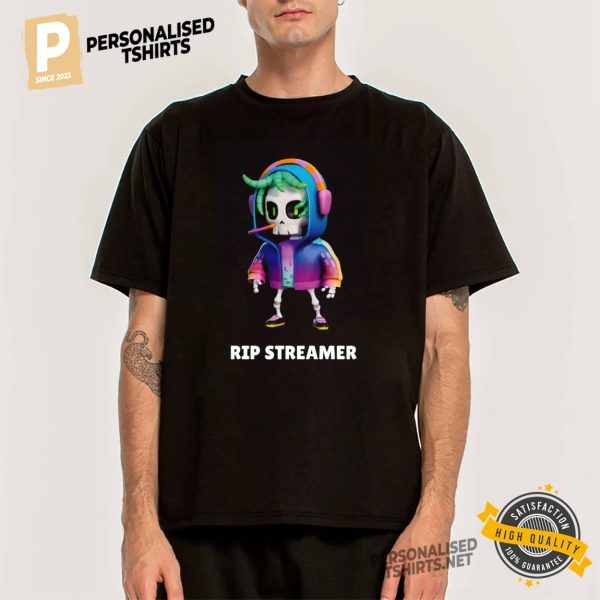 RIP Streamer Stumble Guys Character Shirt 1