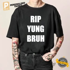 RIP YUNG BRUH Lil Tracy Meme Shirt 1