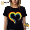 Rainbow Heart Happy Valentine Day Shirt 3