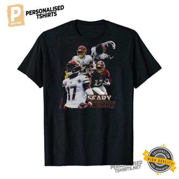 Scary Terry America Football T Shirt