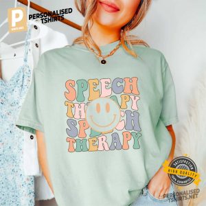 Speech Therapy special education classroom Comfort Colors T shirt 1