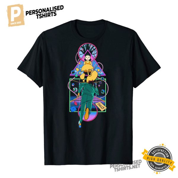 Squid Game Running T shirt 1