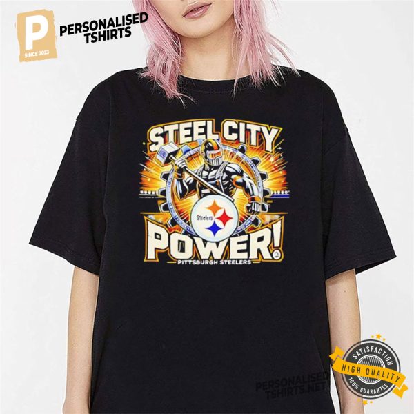 Steel city power Pittsburgh Steelers shirt 1