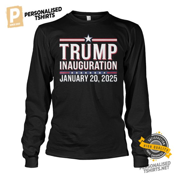 Trump Inauguration 20th January 2025 T shirt 1