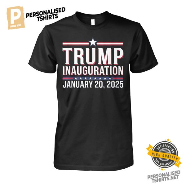 Trump Inauguration 20th January 2025 T shirt 3