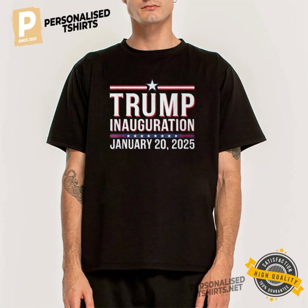 Trump Inauguration 20th January 2025 T shirt