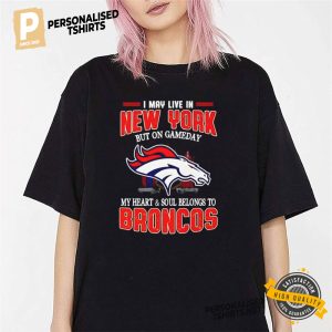 my heart and soul belongs to Denver Broncos shirt 1