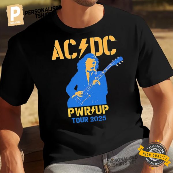 Ac Dc Tour Paris 2025 Shirt 1