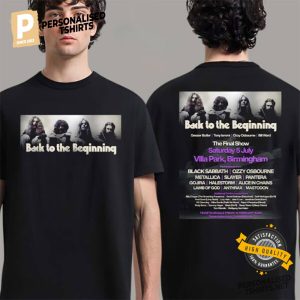 Black Sabbath Final Show 2 Side Shirt 1