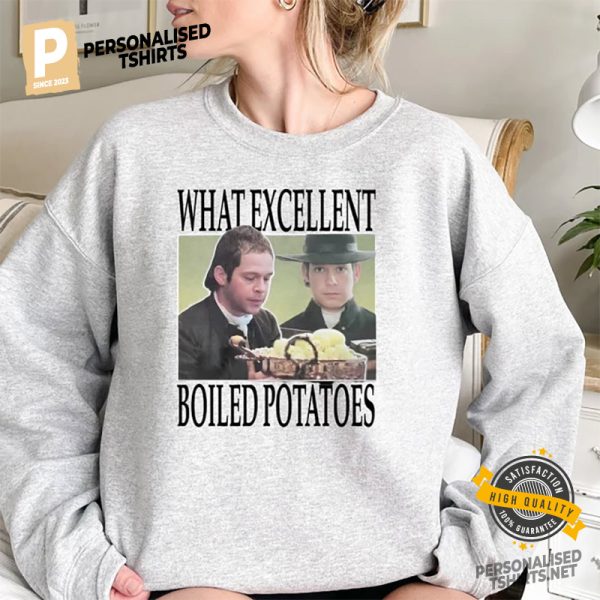 Boiled Potatoes Funny Meme Shirt