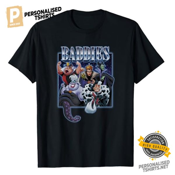 Disney Villains Epic Baddies Team Shirt 1