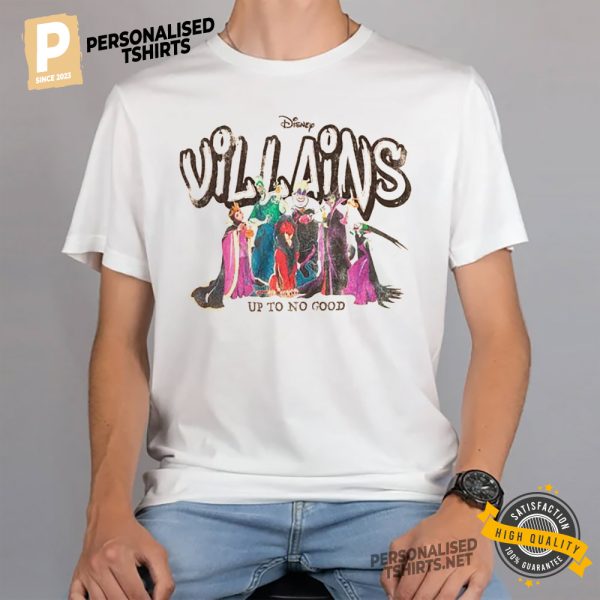 Disney Villains Up To No Good Shirt