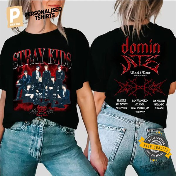 DominATE World Tour Stray Kids 2 Side Shirt 2