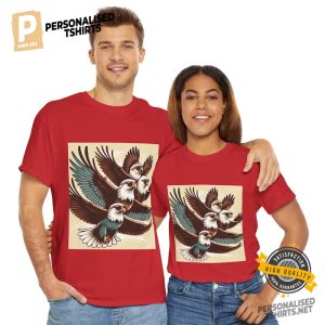 Eagles Flying Bird Comfort Colors Tee 2