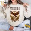 Free Bird Cool Eagle Comfort Colors Tee 1