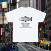 Funny Fish Born To Swim Shirt 1