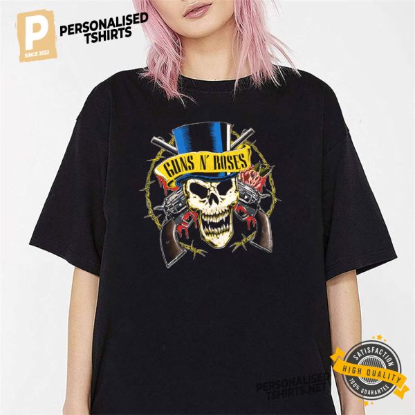 Guns And Roses T shirt 1