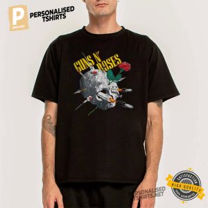 Guns N' Roses Needle Skull Shirt