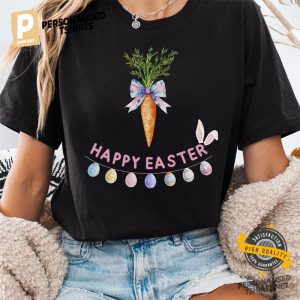 Happy Easter Carrot Bunny Spring Tee