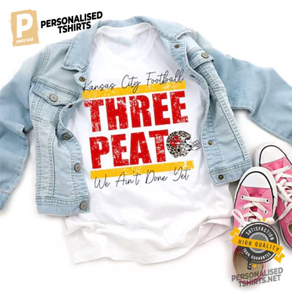 KC Chiefs Three Peat T Shirt