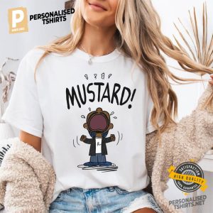 Kendrick Lamar Mustard Meme Funny Tee 1