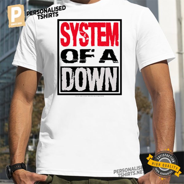 Logo System Of A Down T shirt