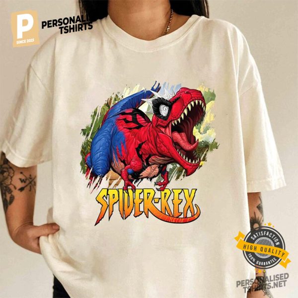 Man Spider Rex And Roar T shirt