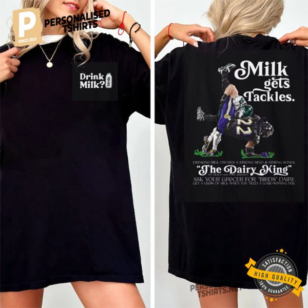 Milk Gets Tackles 2 Side Shirt