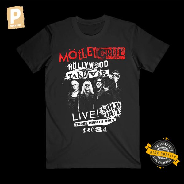 Motley Crue Hoellywood Takeover 2 Side Shirt 1