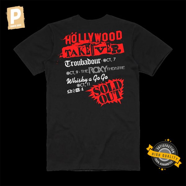 Motley Crue Hoellywood Takeover 2 Side Shirt 2