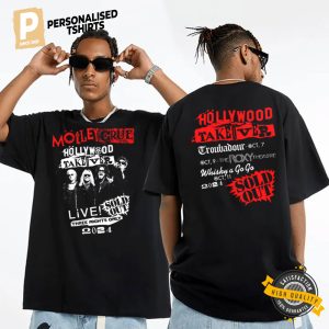 Motley Crue Hoellywood Takeover 2 Side Shirt