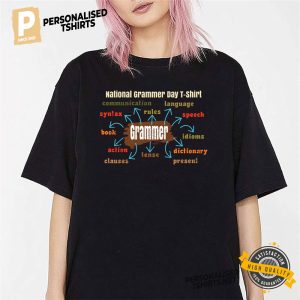 National Grammar Day March T shirt